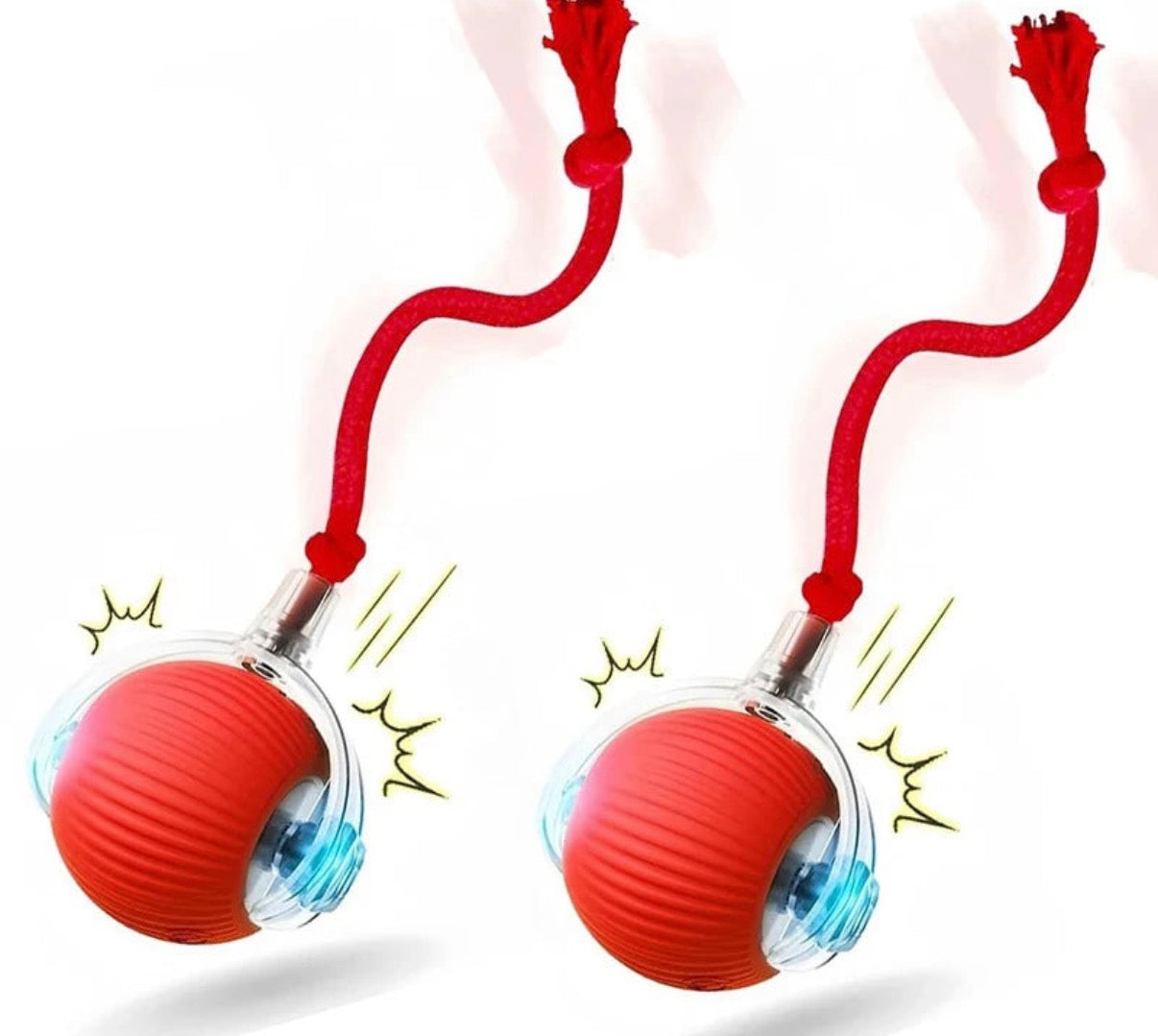 New and Improved Interactive Dog Ball Toy. Automatic Rolling Dog Ball Rechargeable,Smart Puppy Interactive Toy Balls for Dogs.