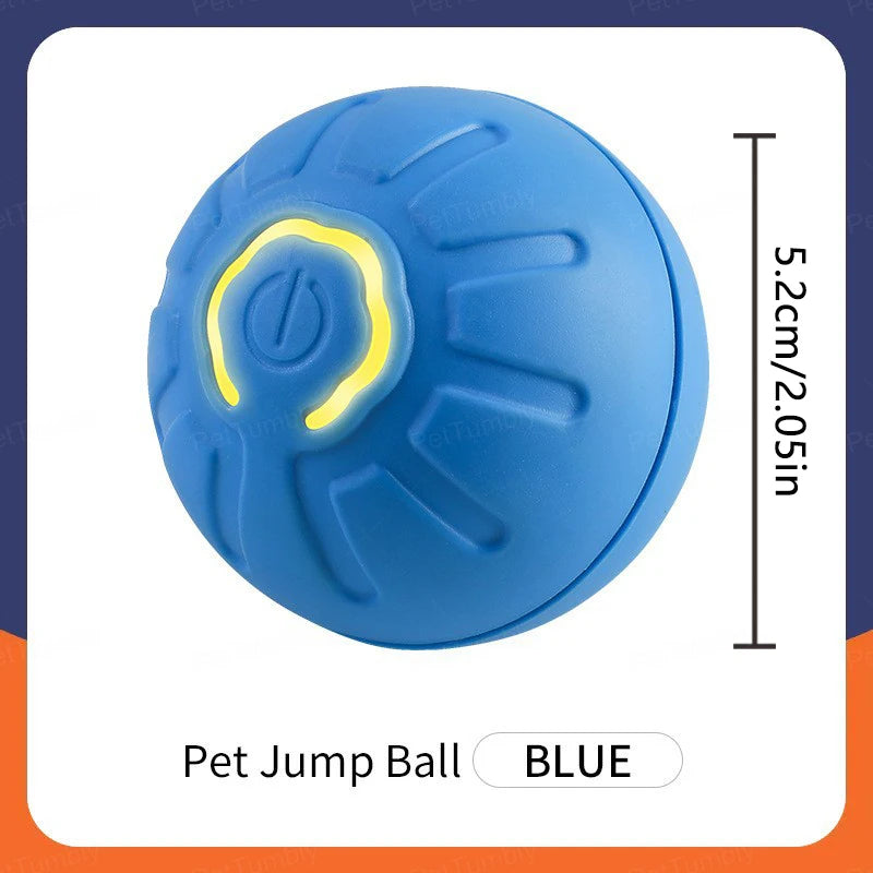 Smart Dog Toy Ball Electronic Interactive Pet Toy Moving Ball USB Automatic Moving Bouncing Ball