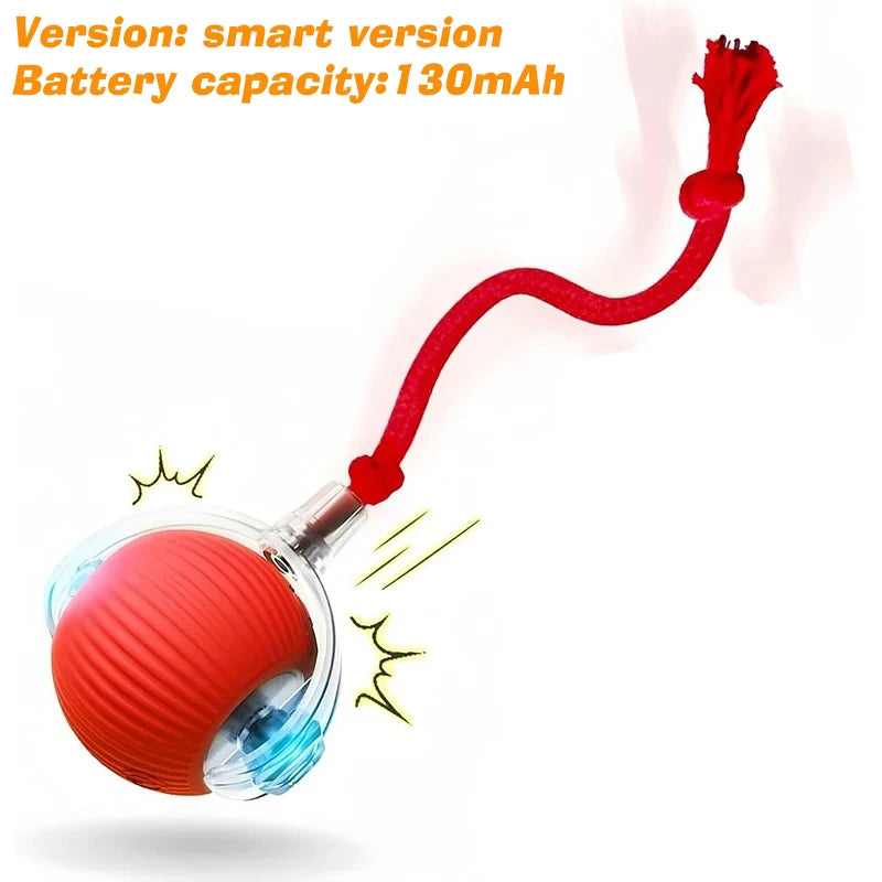 New and Improved Interactive Dog Ball Toy. Automatic Rolling Dog Ball Rechargeable,Smart Puppy Interactive Toy Balls for Dogs.