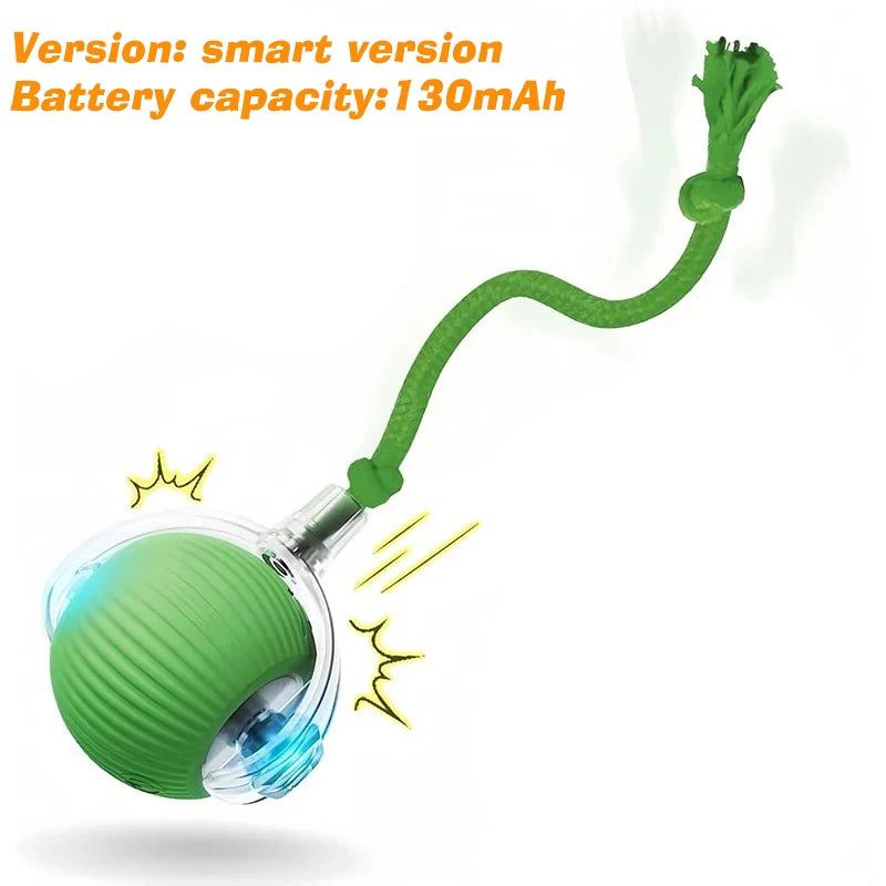 New and Improved Interactive Dog Ball Toy. Automatic Rolling Dog Ball Rechargeable,Smart Puppy Interactive Toy Balls for Dogs.