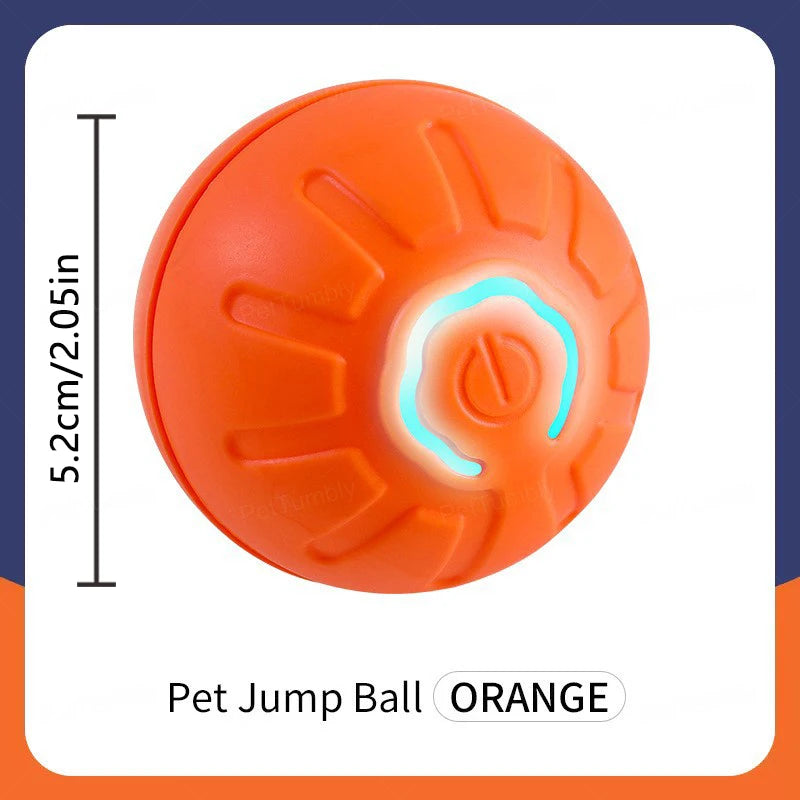 Smart Dog Toy Ball Electronic Interactive Pet Toy Moving Ball USB Automatic Moving Bouncing Ball
